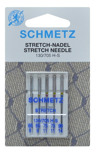 Agujas Schmetz Stretch Máquina De Coser Familiar Cal. 65-90