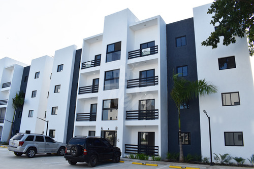 Alquiler Apartamento Nuevo Con Piscina, Santiago (ahf-204)