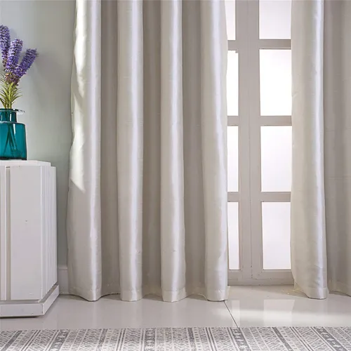 Cortina Black-out Gyrohome De Símil Seda 52x10