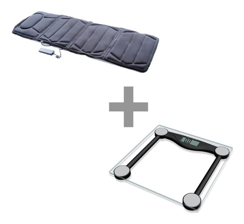 Esteira Massageadora Massage Mat + Balança Digital Body Fit 110V/220V