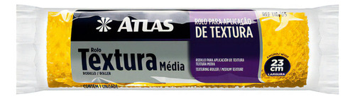 Rolo Textura Média 110/65 23cm - Atlas