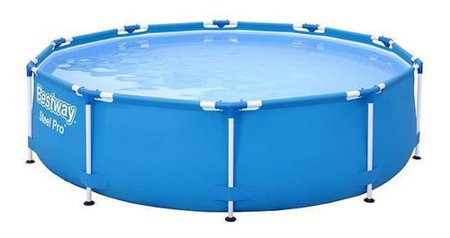 Piscina estrutural redonda Bestway 56678 com capacidade de 4678 litros de 3.05m de diâmetro
