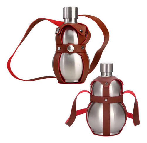 Botella De Calabaza, Botella De Agua De Calabaza De Acero