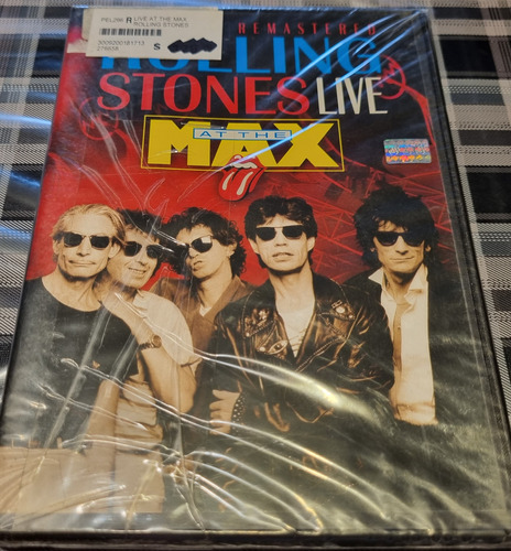 Rolling Stones  - Live At The Max  - Dvd Nuevo #cdspaternal