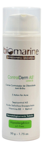 Creme Controlador De Oleosidade Control Derm A5 Biomarine
