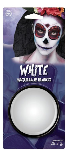 Maquillaje Pasta-blanco Disfraz Fiesta Carnaval Halloween