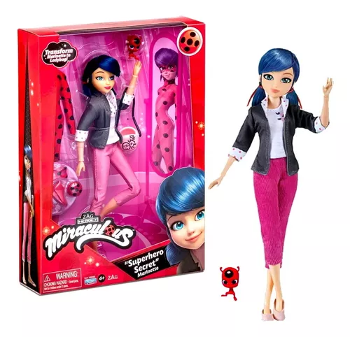 Boneca Miraculous Ladybug Superhero Secret Multikids BR1554