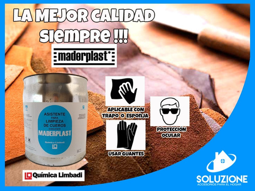 Asistente Para Limpieza De Cueros P/pegar Con Adhesivo 18lts