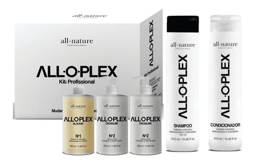 Alloplex All Nature Descoloração Sem Danos + Shampoo E Condi