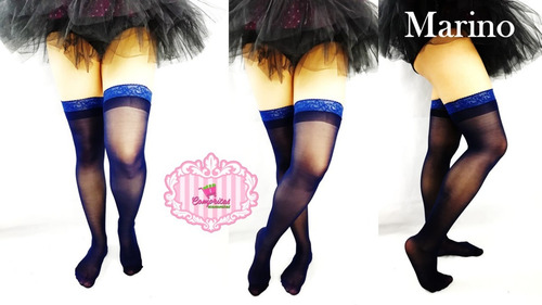 Media Encaje Silicon Sexy Fetich Liguero Erotico Envio Grati