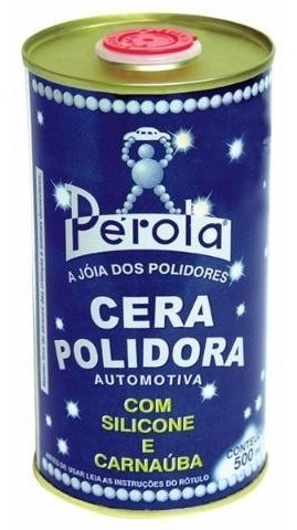 Cera Polidora Pérola Automotiva 500ml Com Silicone - 12132