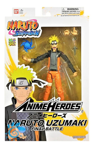 Figura Naruto Uzumaki Final Battle Bandai Namco / Diverti