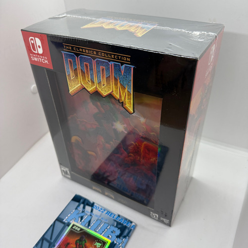 Doom Collection Limited Run Nintendo Switch Nuevo Sellado (Usado)