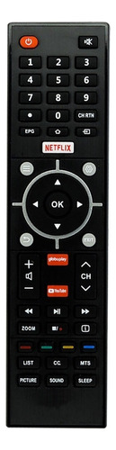 Controle Remoto Compativel Tv Semp Toshiba Led Smart