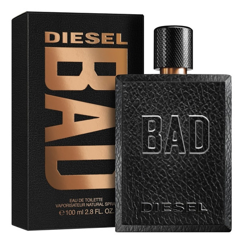 Perfume Diesel Bad Eau De Toilette 100ml - Hombre