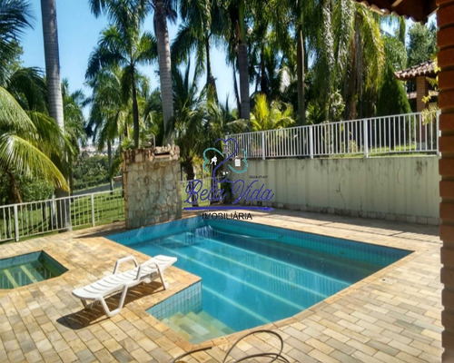 Chácara À Venda No Condomínio Recanto Das Flores Em Indaiatuba-sp, Bela Vida Imobiliária - Ch00228 - 68729538