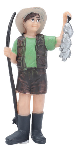 Mt Muñecos De Granjero Simulados Farmer Models, 9 Piezas