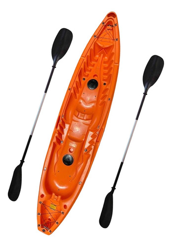 Kayak Triplo Beyond  + 2 Remos Dobles Paseo Pesca Travesia