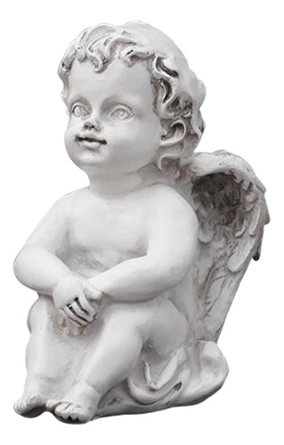 Bebé Ángel Estatua Ala Querubín Figuritas Decoración Del