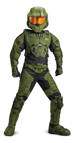 Disfraz De Halo Infinite Master Chief Para Niños Talla Xl