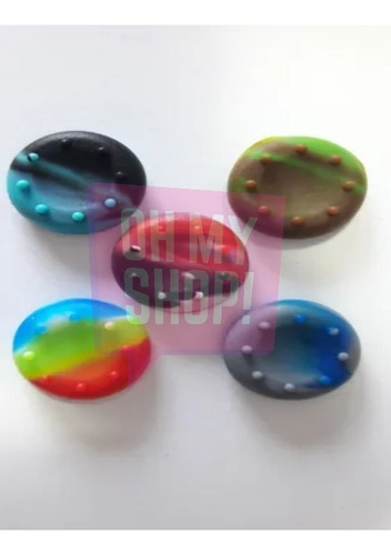 Imagen 10 de 10 de Grip Gomita Cubre Joystick Ps4 Ps3 Ps5 Xbox Blíster X 4
