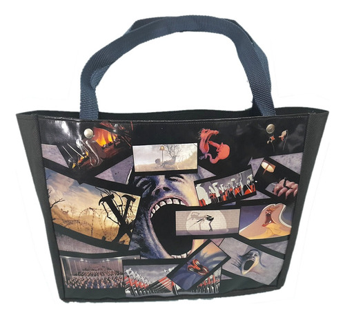 Bolsa Ecologica Tote Bag The Wall Pink Floyd Friselina 30x40