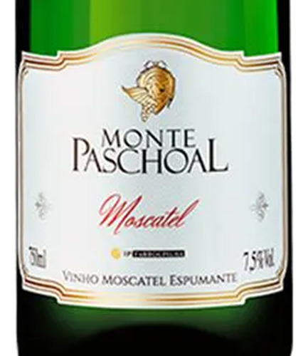 Kit 06 Unidades Espumante Monte Paschoal Moscatel 750ml