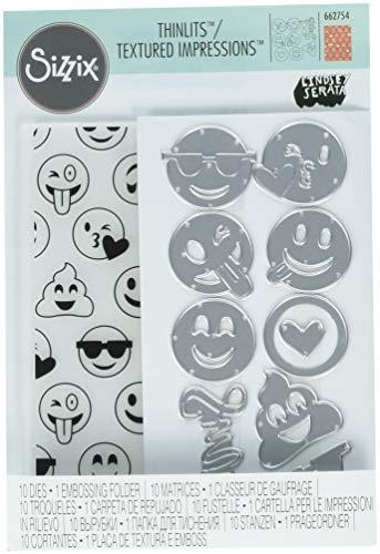 Sizzix Thinlits Die Set 10pk W-impresiones Con Textura 66275