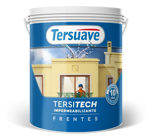 Pintura Impermeabilizante Tersitech Frentes Tersuave 1 Kgs