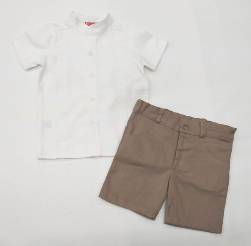 Conjunto Niño 2 Piezas Guayabera Short Miky 134109