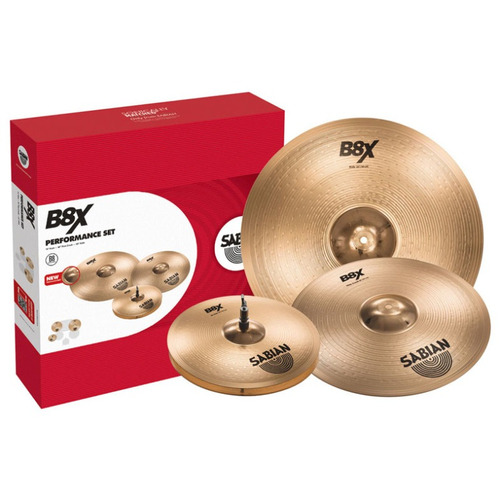 Set De Platillos Sabian B8x Performance 14 + 16 + 20