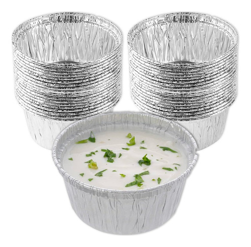 Molde Desechable Muffins Cupcakes Aluminio 8.5cm 180
