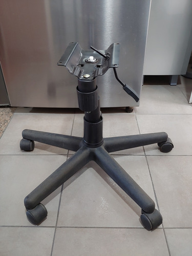 Repuesto Base Silla Giratoria Pc Oficina Basculante 5 Ruedas (Usado)