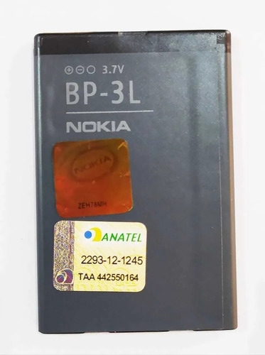 Bateira Nokia Bp-3l Original Lumia 710 Asha 303 1300mah