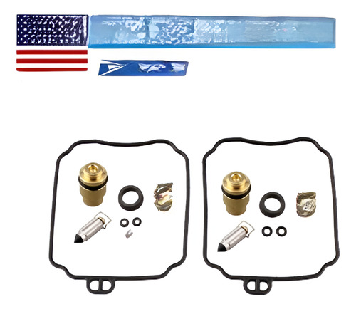 2 X Carburador Carburador Reparación Reconstrucción Kit 18-5