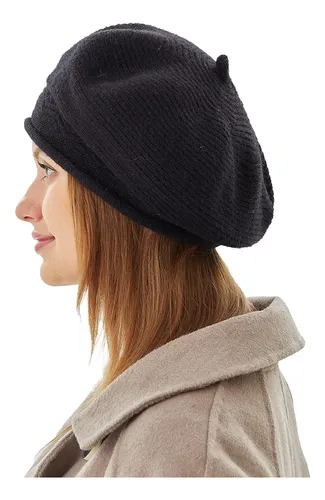 Boina Fenely, Para Mujer, Estilo Francés, Invierno, Edad Lan