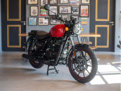 Imagen 6 de 25 de Royal Enfield Meteor 350 Fireball Roja