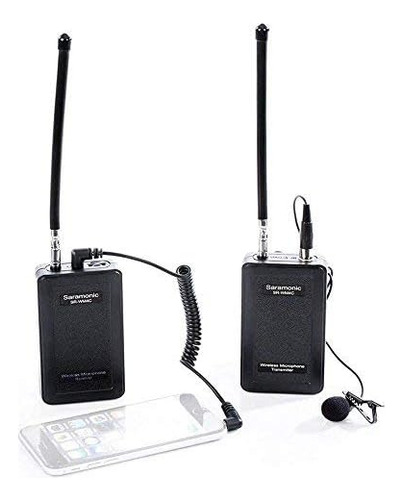 Saramonic Sistema De Micrófono Lavalier Inalámbrico Vhf De 4