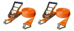 Comprar Kit 2 Catraca + 2 Cinta Amarração 3t X 9m X 50mm Rabicho J no Mercado Livre