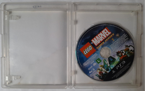 Jogo Lego Marvel Super Heroes Midia Fisica Cd Ps3 Original. (Usado)