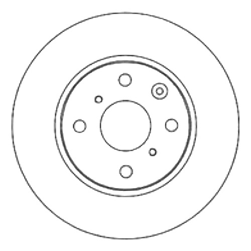 Disco Freno Delantero Breme Geely Lc Cross (gx2)