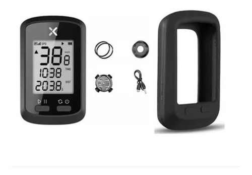Imagem 1 de 7 de Velocímetro Xoss G+ Ciclismo Gps Bluetooth Lcd Display