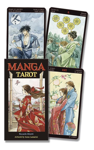 Libro: Manga Tarot (edición En Inglés Y Español)