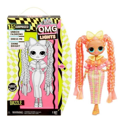 Boneca Lol Surprise Omg Lights Series Dazzle Da Candide 8941