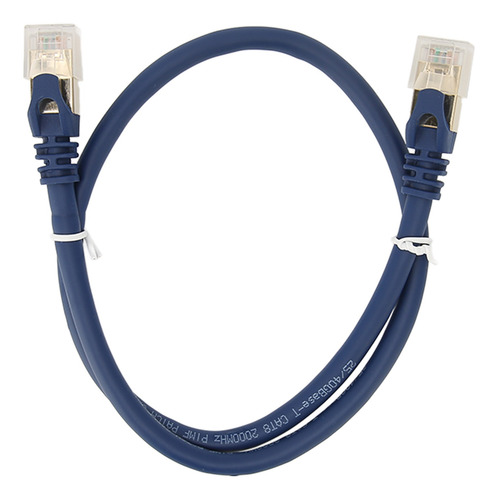 Red De Cable Ethernet Cat 8 40gbps 2000mhz 0.5m De Alta Velo