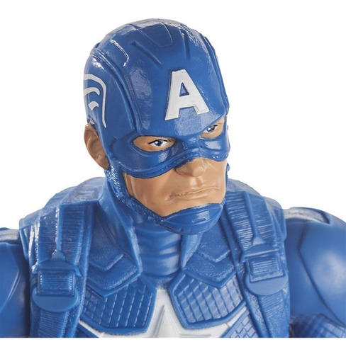 Boneco Articulado Avengers Capitão América Blast Gear Hasbro