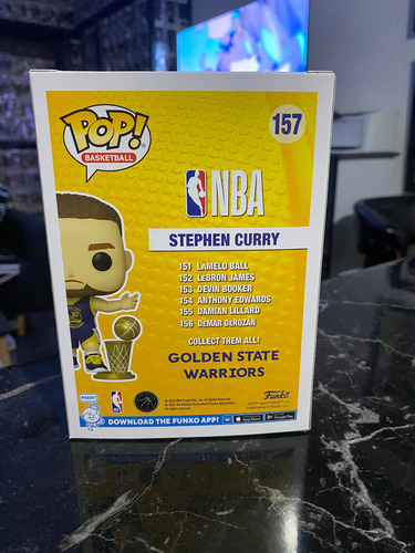 Funko Pop Stephen Curry #157 Fugitive Toys Exclusive Nuevo