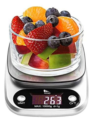 Báscula Digital Para Alimentos, 11 Lbs / 5 Kg Báscula De Coc