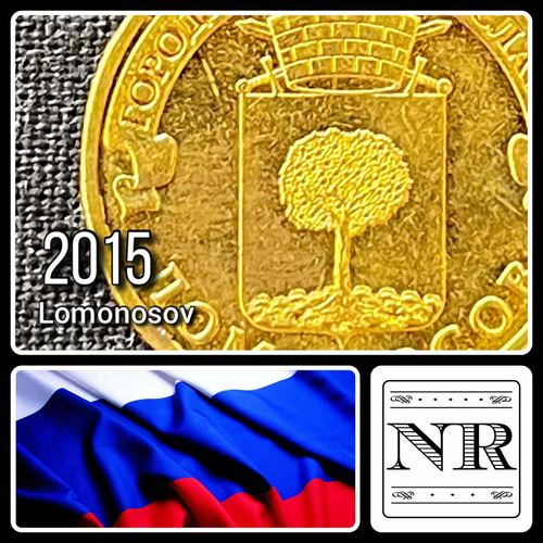 Rusia - 10 Rublos - Año 2015 - Cbr #5714-0046 - Lomonosov