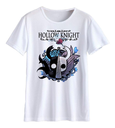 Remera Blanca Niños Hollow Night 